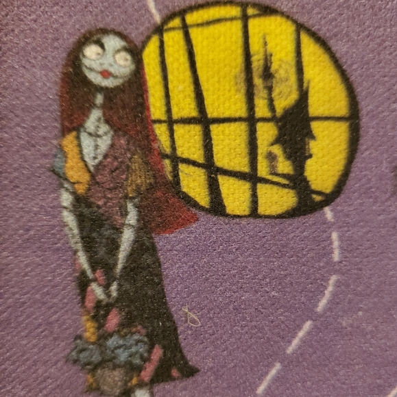 Disney Nightmare Before Christmas Printed Jack Skellington & Sally Canvas Print - Picture 7 of 11